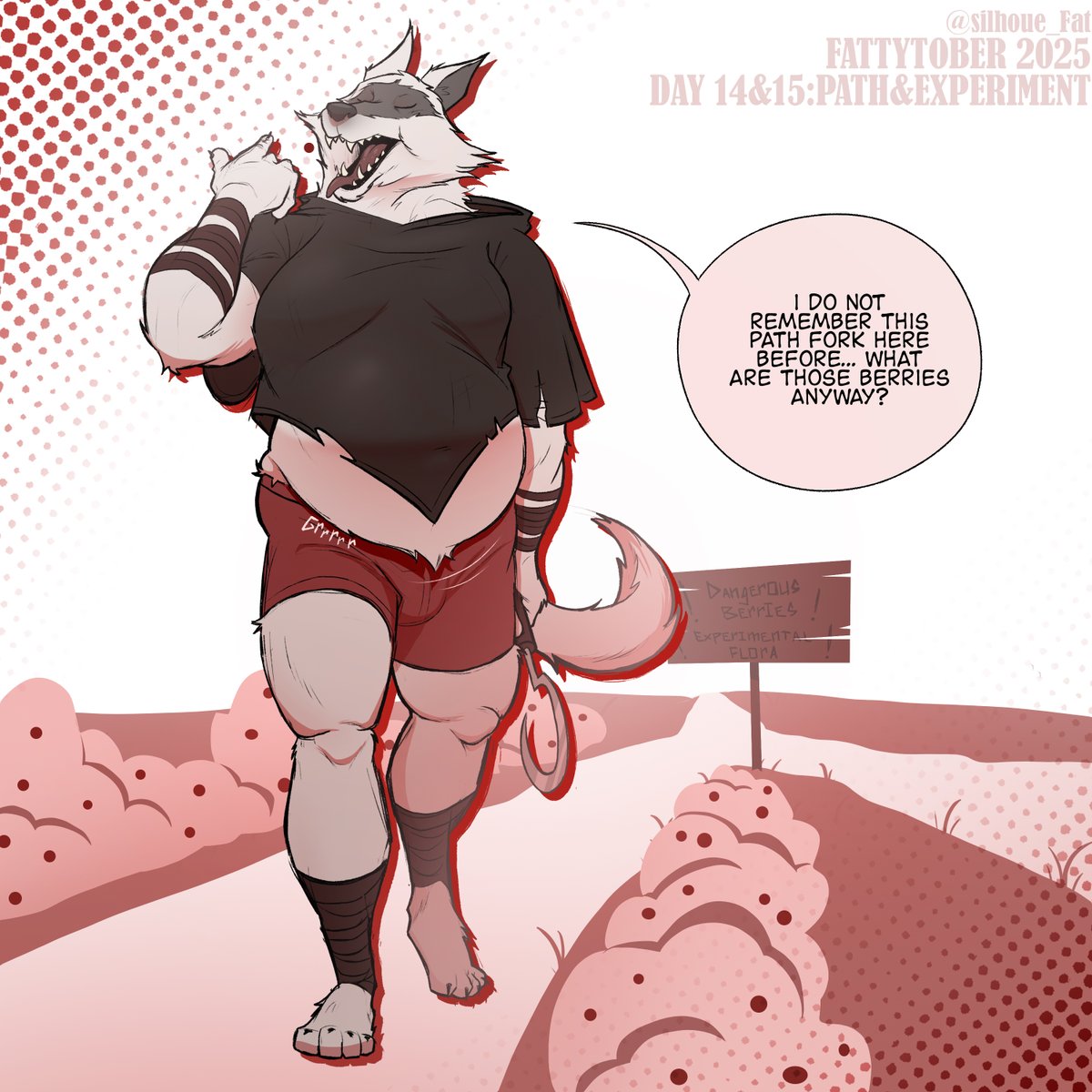 silhoue_Fat's tweet photo. Some strange experiments are carried out in this forest, hope there won't be any "surprises"
#fattytober #Fattytober2025 https://t.co/5qAuneCnTm