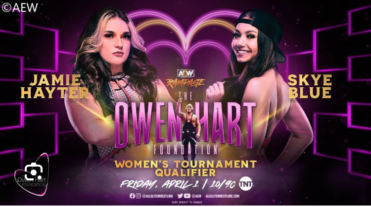 SkyeBlueNews's tweet image. Who will come out on top Tomorrow Night between Skye Blue vs Jamie Hayter 

Is it third time a charm for Skye or is it a hat trick of victories for Hayter on the Chicago Girl?

Don’t miss #AEWDynamite #AEWCollision Live

@Skyebyee 
@jmehytr