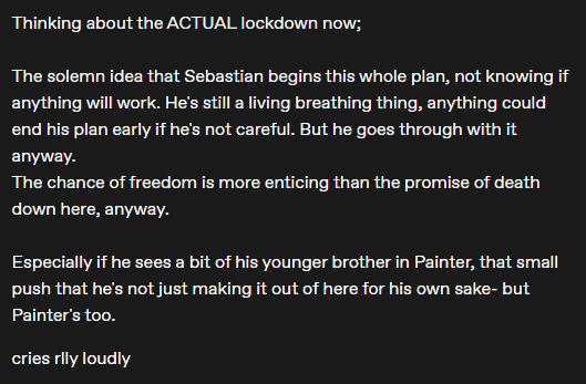 notdysfunk's tweet photo. Some ramblings about the lockdown, oh it hurts my heart... they must be freedom... yes....

#pressure #sebastiansolace #painterpressure #urbanshade #lockdownday https://t.co/4ys2bRWbyd