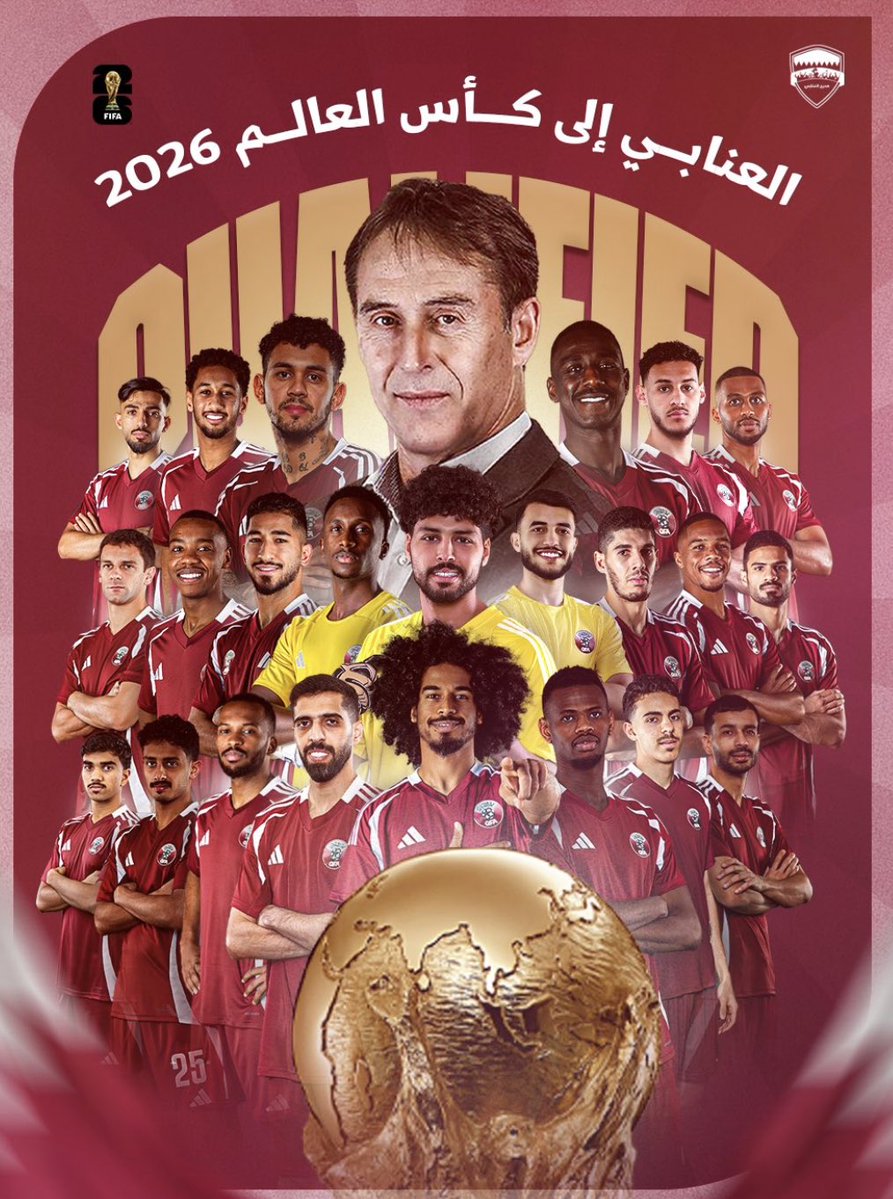 Omar Al Somah (@omaralsomah) on Twitter photo ุงูุญู
ุฏ ููู ุงูููู
ููู
ูุฑุญ ููู ุงูุนุฑุจ๐๐ฝ
ู
ุจุฑูู ูุจูุฏู ุงูุญุจูุจ ุณูุฑูุง ููุดุนุจูุง ุงูุบุงูู ุงูุชุฃูู ูููุงุฆูุงุช ูุฃุณ ุขุณูุง 2027ุ ูู
ุจุฑูู ูุฅุฎูุงูู ุงููุงุนุจูู ุนูู ูุฐุง ุงูุฅูุฌุงุฒ ๐ธ๐พ
ูู
ุจุฑูู ููู
ูุชุฎุจ ุงูุณุนูุฏู ูุงูุดุนุจ ุงูุณุนูุฏู ูุงูู
ูุชุฎุจ ุงููุทุฑู ูุงูุดุนุจ ุงููุทุฑู ุชุฃูู ู
ูุชุฎุจุงุชูู
ููุฃุณ ุงูุนุงูู
2026 ๐ถ๐ฆ ๐ธ๐ฆ
ููุงุฑุฏูู ููู
ูุชุฎุจ ุงูุญู
ุฏ ููู ุงูููู
ููู
ูุฑุญ ููู ุงูุนุฑุจ๐๐ฝ
ู
ุจุฑูู ูุจูุฏู ุงูุญุจูุจ ุณูุฑูุง ููุดุนุจูุง ุงูุบุงูู ุงูุชุฃูู ูููุงุฆูุงุช ูุฃุณ ุขุณูุง 2027ุ ูู
ุจุฑูู ูุฅุฎูุงูู ุงููุงุนุจูู ุนูู ูุฐุง ุงูุฅูุฌุงุฒ ๐ธ๐พ
ูู
ุจุฑูู ููู
ูุชุฎุจ ุงูุณุนูุฏู ูุงูุดุนุจ ุงูุณุนูุฏู ูุงูู
ูุชุฎุจ ุงููุทุฑู ูุงูุดุนุจ ุงููุทุฑู ุชุฃูู ู
ูุชุฎุจุงุชูู
ููุฃุณ ุงูุนุงูู
2026 ๐ถ๐ฆ ๐ธ๐ฆ
ููุงุฑุฏูู ููู
ูุชุฎุจ