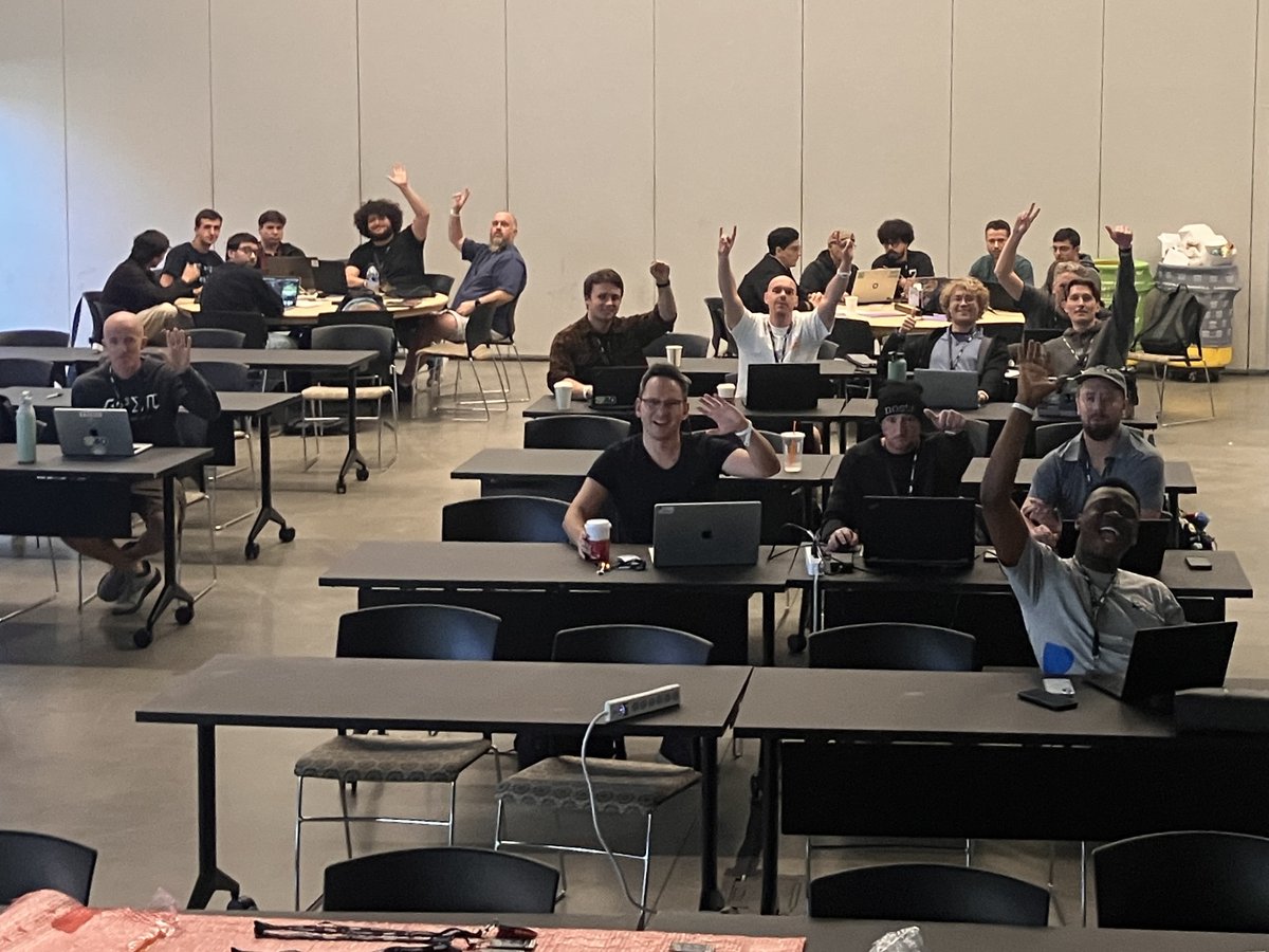 Bitcoin_Devs's tweet image. The Warnet Lightning Network Attack-a-thon at @tabconf  is going amazing! Team Leo has already successfully jammed their victim node&apos;s channels!