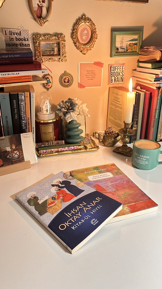 Ne zamandır aklımdaydı kitaplar 
Geç olmadan başlayayım 🥹