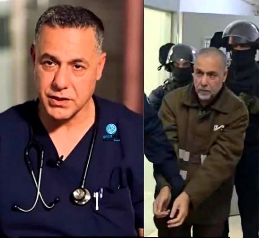 Zionist Israel didn't let him go!

Like every other doctor, he was treating his people.
Dr. Hüsam Ebu Safiye, the manager of Kemal Advan Hospital, should be relased immediately.
The world hasn't seen a barbarity like this.
Why is everyone silent?

 #JusticeForDrAbuSafiya