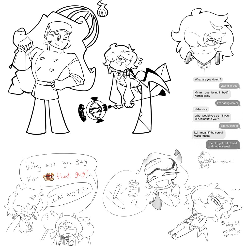 viavariable's tweet image. why are you gay for that guy 

#crk #blacksapphirecookie #butterrollcookie