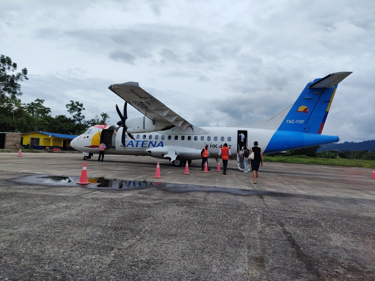 Vuelos A partir del 27 y 28 de octubre, las rutas Cali–Neiva, Cali–Pitalito,  Cali–Nuquí y Cali–Bahía Solano pasarán a ser operadas por #Satena con  aeronaves ATR 42, en reemplazo de los Beechcraft