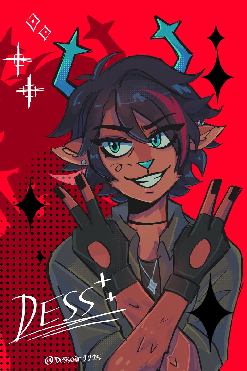 Dessoir1225's tweet image. Ember💥💥
#Deltarune #DessHoliday
