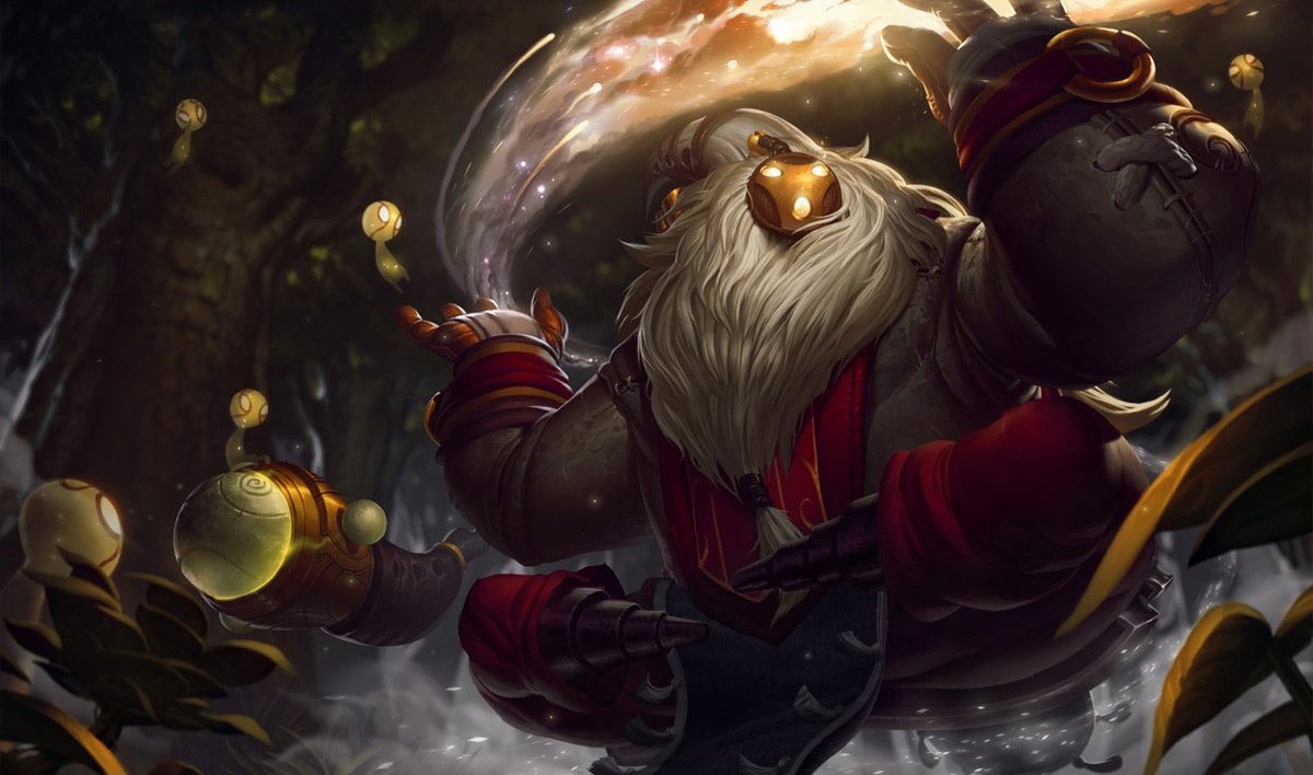 Bard buffs:
- W min heal AP ratio increased from 30% to 40%
- W max heal AP ratio increased from 60% to 70%
- W move speed AP ratio increased from 5% per 100 AP to 6%