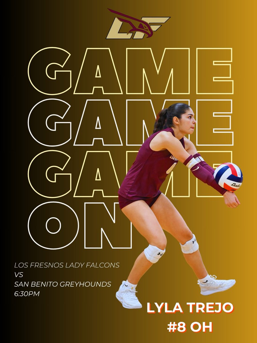 Round 2 of district play kicks off today! The Lady Falcons are locked in and ready to soar 🦅🔥 Let’s keep that streak going! #lyla #jryear #outsidehitter <a href="/lyla_trejo8/">Lyla Trejo</a>