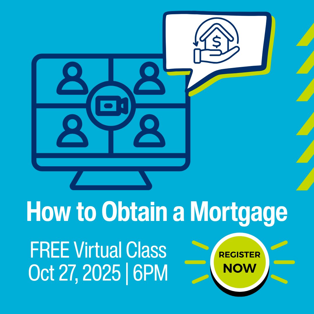 🏠 Ready to buy a home? 

Join our free virtual class: 
How to Obtain a Mortgage 
📅 Oct 27 | 6 PM

NexBank experts will guide you through the process—from application to approval. Gain tools &amp; confidence to move forward. Register now: DallasAreaHabitat.org/Class