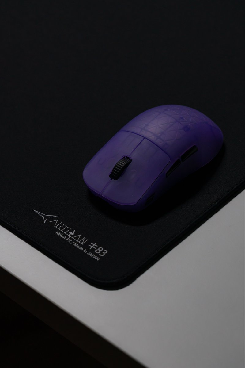 Purple &amp; Black #desksetup