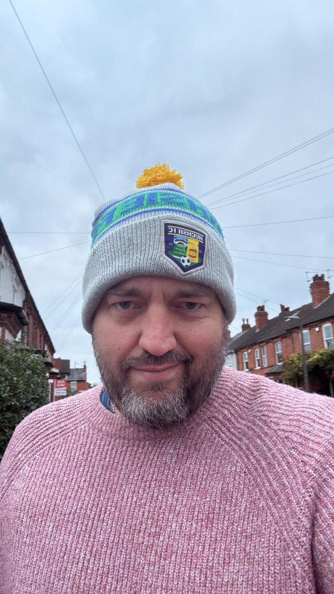 With winter coming, why not order yourself a Hughsie bobble hat to keep yourself warm during the colder months? ONLY £15

Creepily modelled by our very own chairman <a href="/philipskayman/">Phil Skayman</a> 
💙💛🎗️