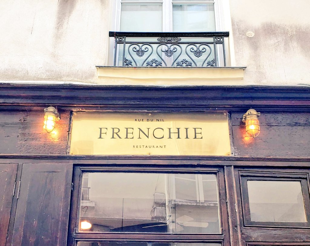 MichelleMoggio's tweet image. A memorable address in delicious #Paris #Frenchie #TheParisEffect #ruedeNil #frenchcuisine #travel