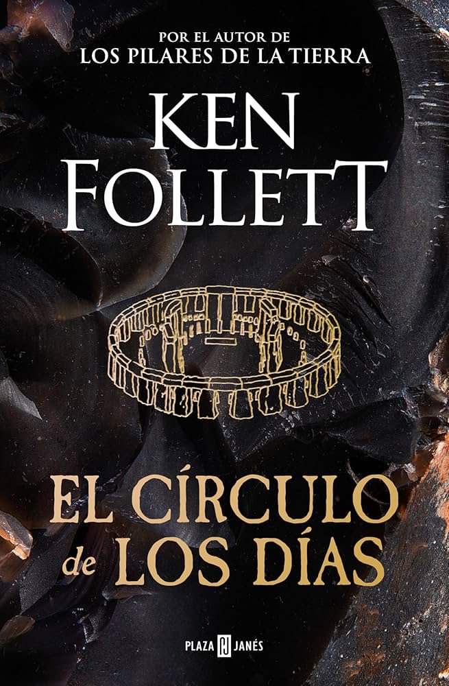 El círculo de los días, de Ken Follet. 🍺🍺🍺🍺
La historia se centra en el misterio de la construcción de Stonehenge. El protagonista, Seft, es un minero de sílex con un talento especial. Por otro lado, Joia, es una sacerdotisa idealista que sueña con un gran monumento de