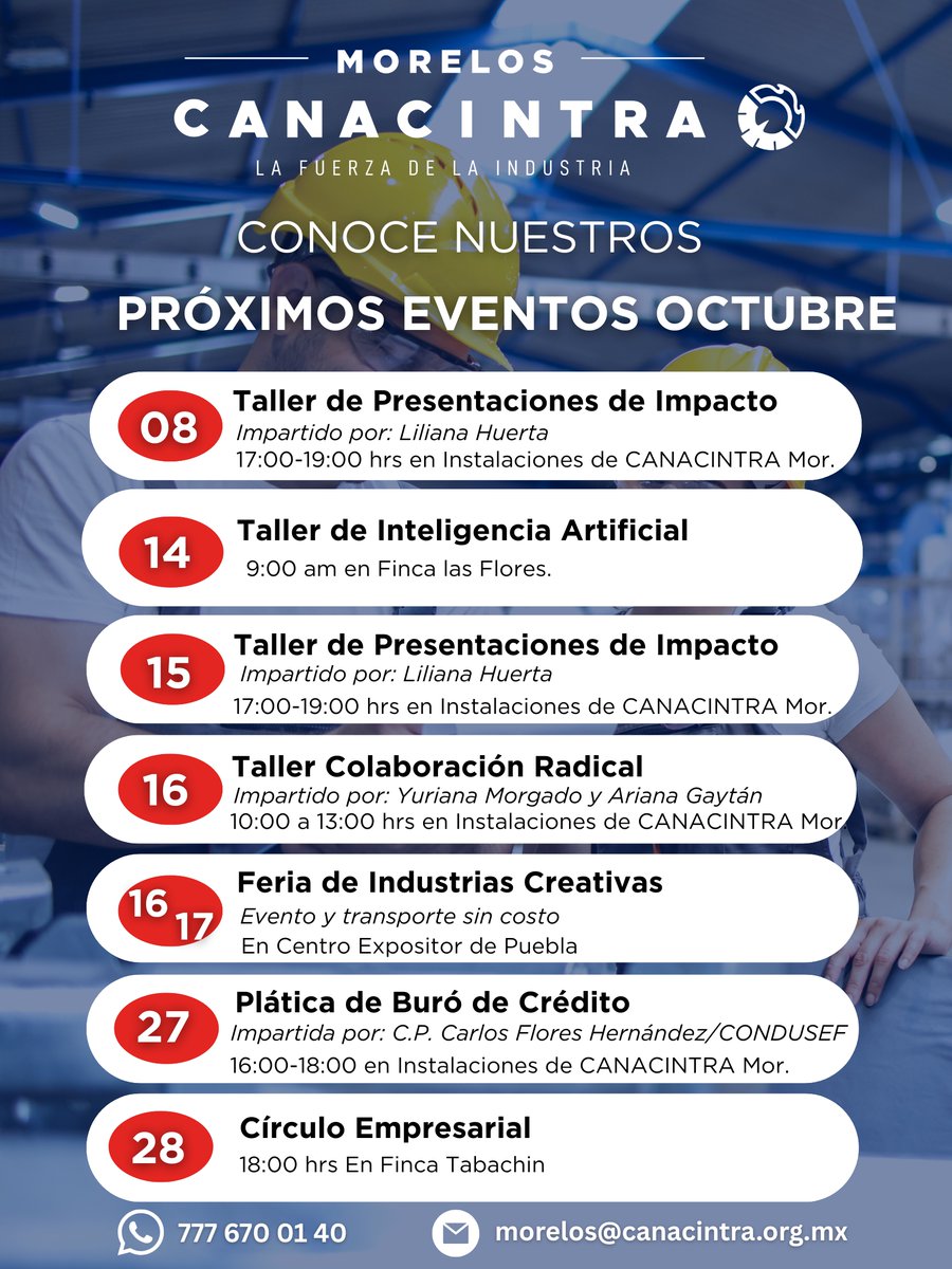 Canacintra Morelos Oficial tweet media