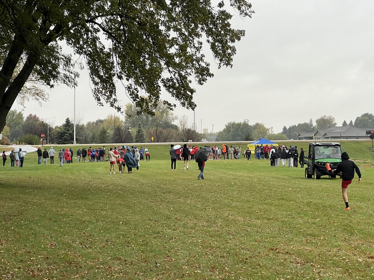Big South Championships:  JV Boy’s 50 degrees and showers.  Run fast!