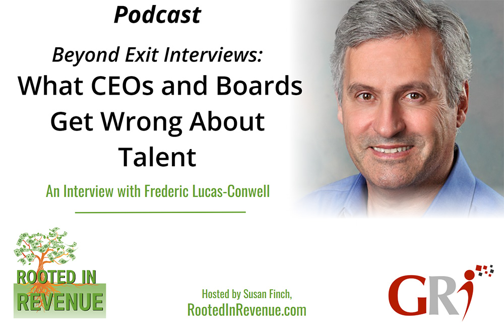 Most companies think they know why high performers leave. They're wrong. In this podcast, <a href="/flucasconwell/">Frederic Lucas-Conwell</a>  reveals the behavioral mismatches that drive your best people away &amp; the simple changes that can keep them engaged. bit.ly/4ojC4WY