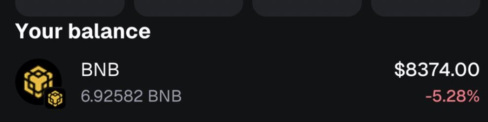 Sukisolmaxi's tweet photo. Just got my airdrop

谢谢老板 @cz_binance 

I love $BNB https://t.co/CO0edAORCj