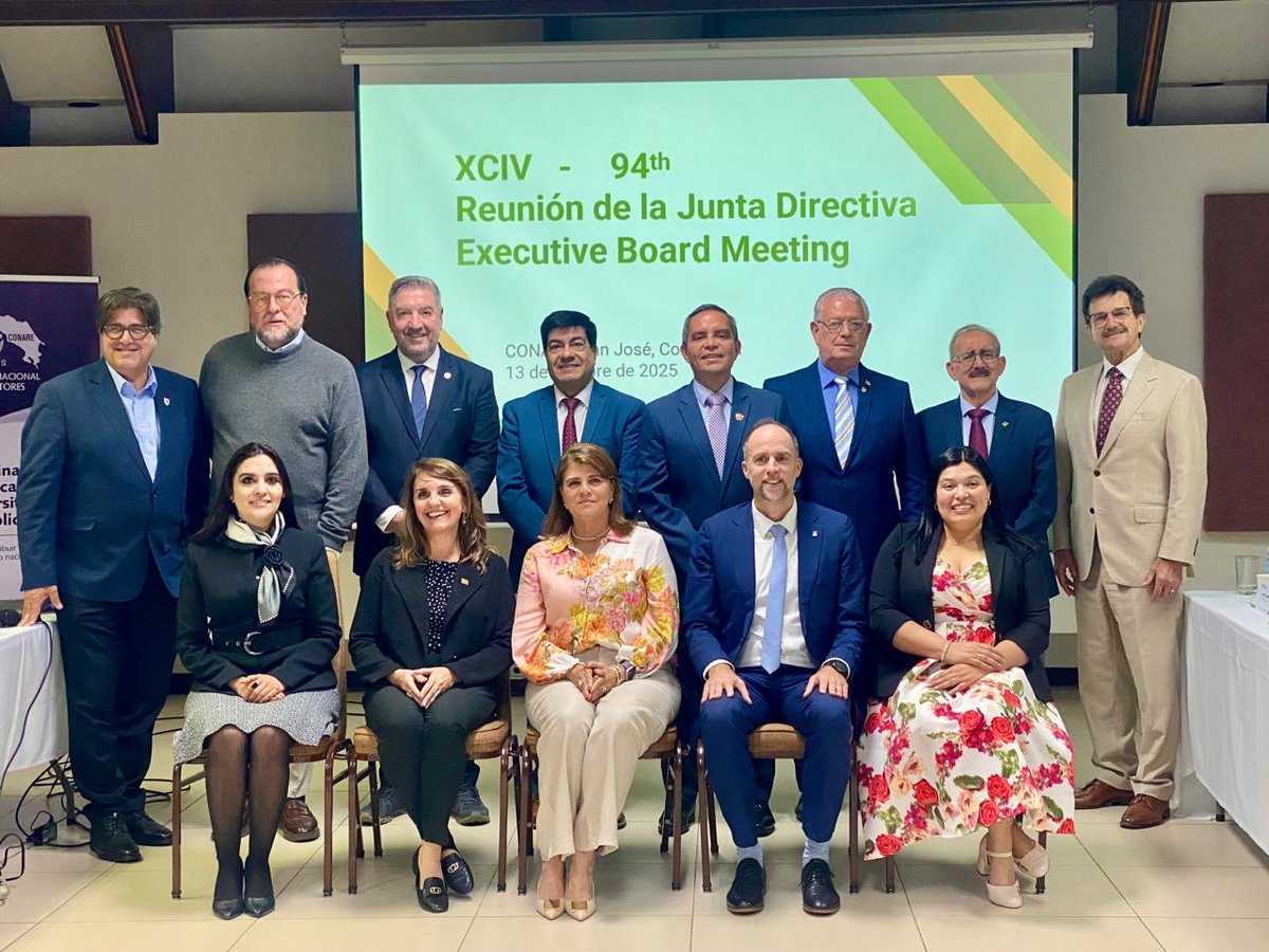 TexasTech's tweet photo. Texas Tech President Lawrence Schovanec recently attended the Interamerican Organization of Higher Education board meeting in Costa Rica as the U.S. Region Vice President.

As part of his time there, he signed an institutional collaboration agreement with Dr. Guillermo Tamarit, President of University of Northern Buenos Aires, Argentina.