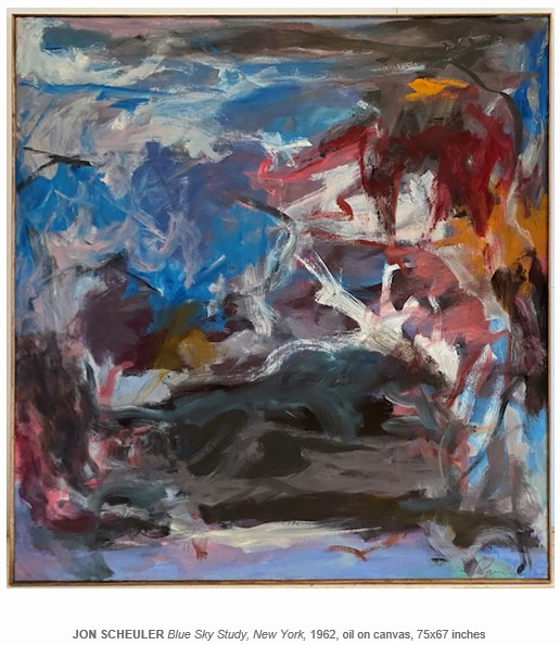 Visit Foster Gwin Gallery at the San Francisco Fall Show, this Thursday through the weekend, to see this lovely early 1960s Jon Schueler painting. 

Thurs-Sun, October 16th - October 19th