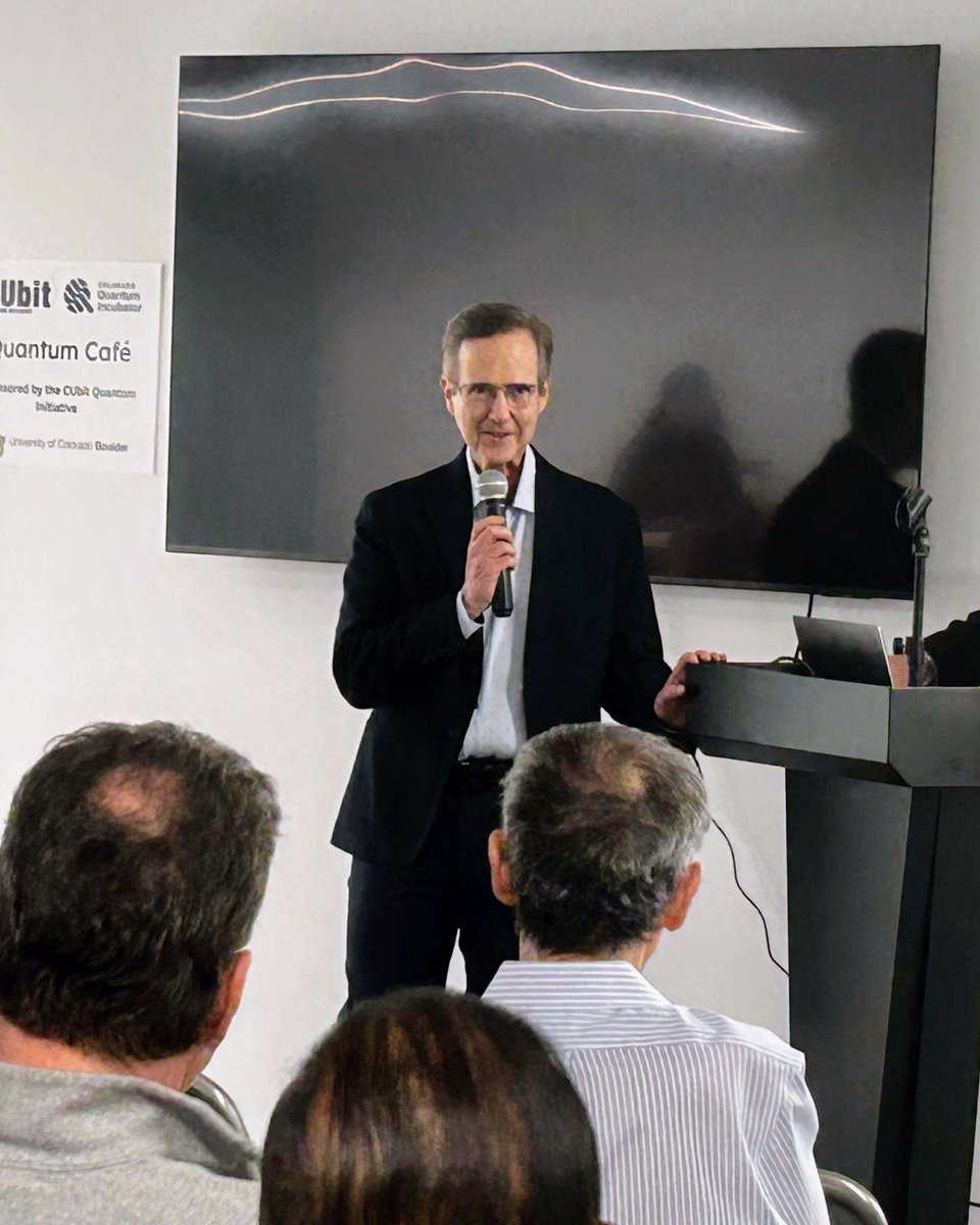 QuantumRingsInc's tweet image. Yesterday, @QuantumRingsInc was honored to speak at the #IterateOn AI Conference in Boulder, CO—a leading event uniting top enterprise AI leaders nationwide.
Our team joined the "Quantum + AI: A Field Trip Into the Future" session at the Colorado Quantum Incubator. The session…