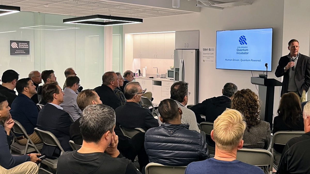 QuantumRingsInc's tweet image. Yesterday, @QuantumRingsInc was honored to speak at the #IterateOn AI Conference in Boulder, CO—a leading event uniting top enterprise AI leaders nationwide.
Our team joined the "Quantum + AI: A Field Trip Into the Future" session at the Colorado Quantum Incubator. The session…