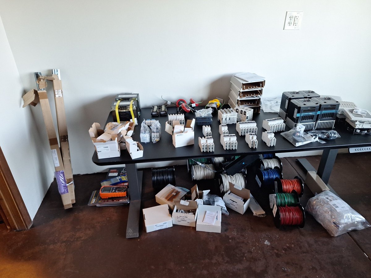 waiting on some parts but first customer build is coming together!