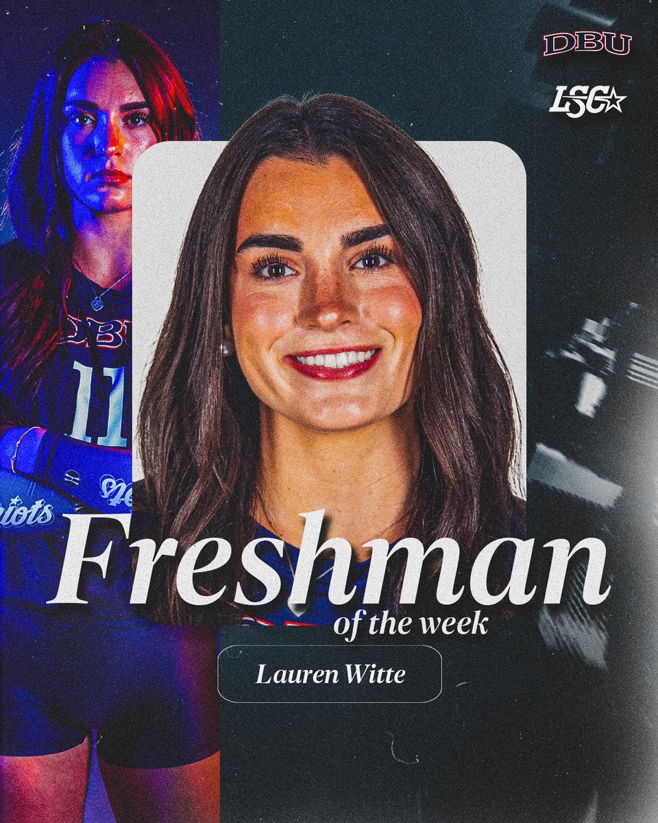 36 kills across three matches to earn LSC Freshman of the Week❗️

🔗: shorturl.pulse.ly/9uvdrlmlcc