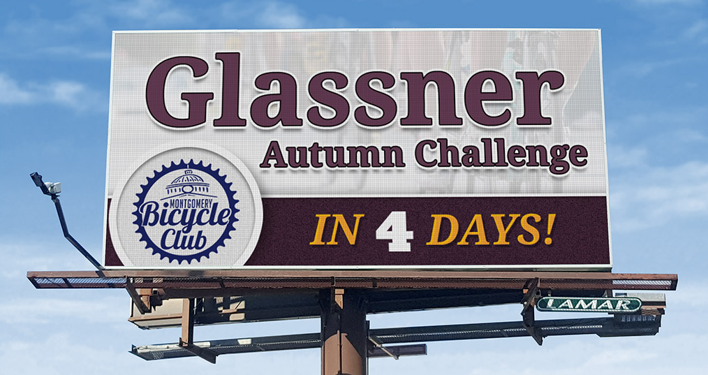 ONLY 4 DAYS until the 2025 Glassner Autumn Challenge. Still time to register @ MgmBikeClub.org/GAC ...