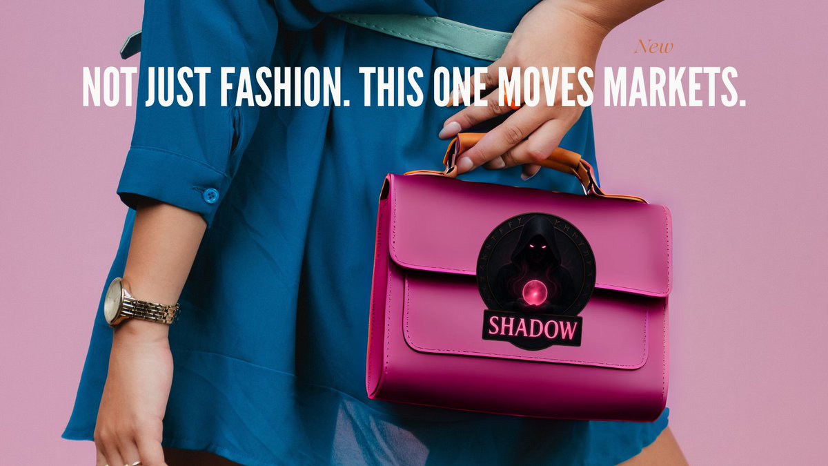 Isabella IVP (@isabella_ivp) on Twitter photo She stepped out of the $SHADOW
and straight into the portfolio.
This isn’t just a new bag. It’s a power piece.
Dripping with deflation.
Engineered to move markets, not match outfits.
<a href="/SHADOWTOKENPLS/">SHADOWTOKENPLS</a> didn’t come to play.💋
Are you holding the new bag… or just watching her work?👀 She stepped out of the $SHADOW
and straight into the portfolio.
This isn’t just a new bag. It’s a power piece.
Dripping with deflation.
Engineered to move markets, not match outfits.
<a href="/SHADOWTOKENPLS/">SHADOWTOKENPLS</a> didn’t come to play.💋
Are you holding the new bag… or just watching her work?👀