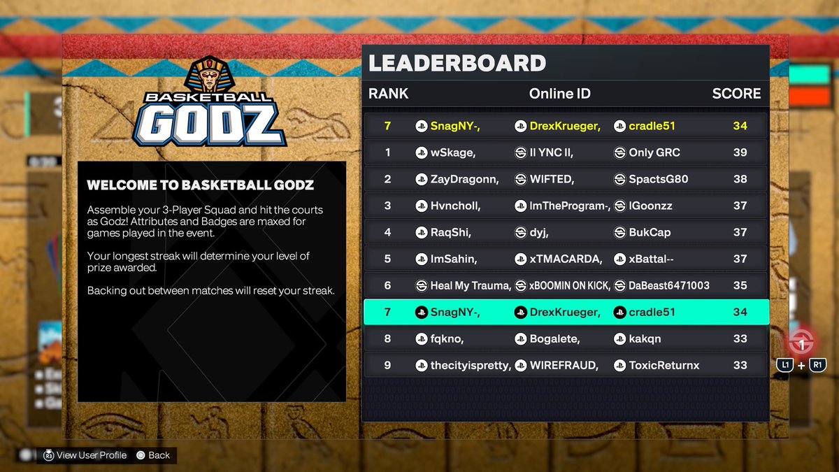 KnockForSafe's tweet image. Secured 3 Accounts in 1 Run Didn’t Try On My Account 🎊 That’s Back 2 Back Years #NBA2K26