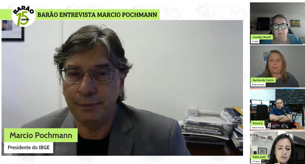 Marcio Pochmann | "Temos que integrar os bancos de dados e já presumir os dados para o entrevistado apenas confirmá-los. Estamos nos referenciando nos modelos de outros países que nos adaptem à era digital, para termos mais informações, com mais agilidade e com menos custos"