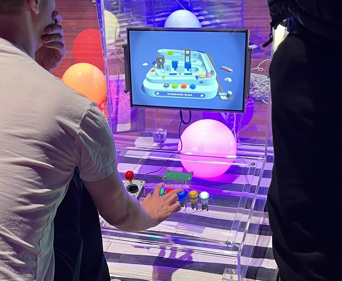 This awesome Rollick N' Roll cabinet was just one of many games to check out at Parallels 2025 last week. 👀

Big thanks to <a href="/free_play/">Freeplay</a> for hosting such an amazing event!