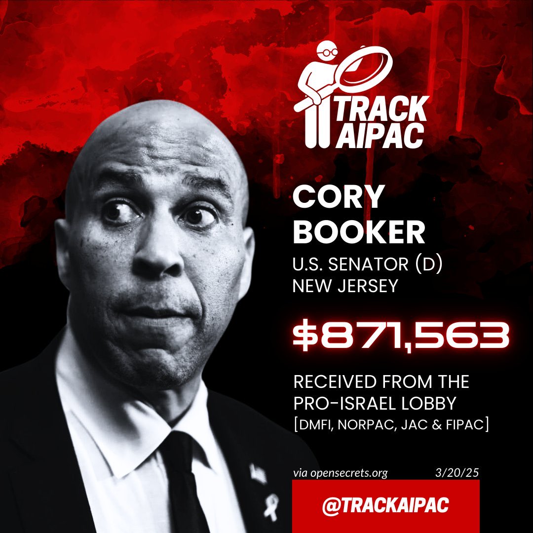 Paul Mayo (@mrpaulmayo) on Twitter photo <a href="/ivehaditpodcast/">I've Had It Podcast</a> 4 questions
1) will you stop taking AIPAC money
2) will you stop sending money and weapons to Israel
3) will you push for Netanyahu to go on trial at The Hague
4) will you push for AIPAC to register as a foreign agent
We all know how Cory would address all 4 of these. He has <a href="/ivehaditpodcast/">I've Had It Podcast</a> 4 questions
1) will you stop taking AIPAC money
2) will you stop sending money and weapons to Israel
3) will you push for Netanyahu to go on trial at The Hague
4) will you push for AIPAC to register as a foreign agent
We all know how Cory would address all 4 of these. He has