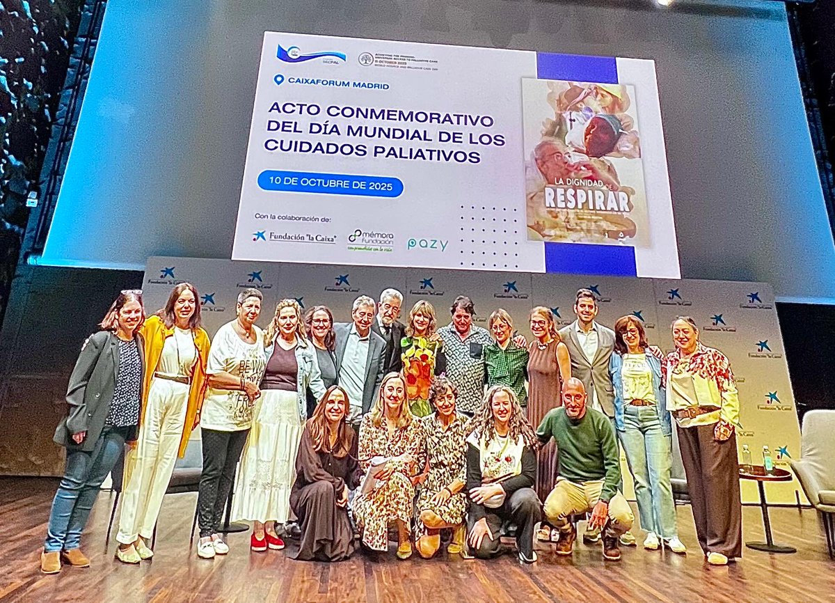 Familias y profesionales de pediatría apoyan el acto conmemorativo del Día Mundial de los Cuidados Paliativos organizado por SECPAL
bajo el lema “Cumplir la promesa: acceso universal a los cuidados paliativos”.