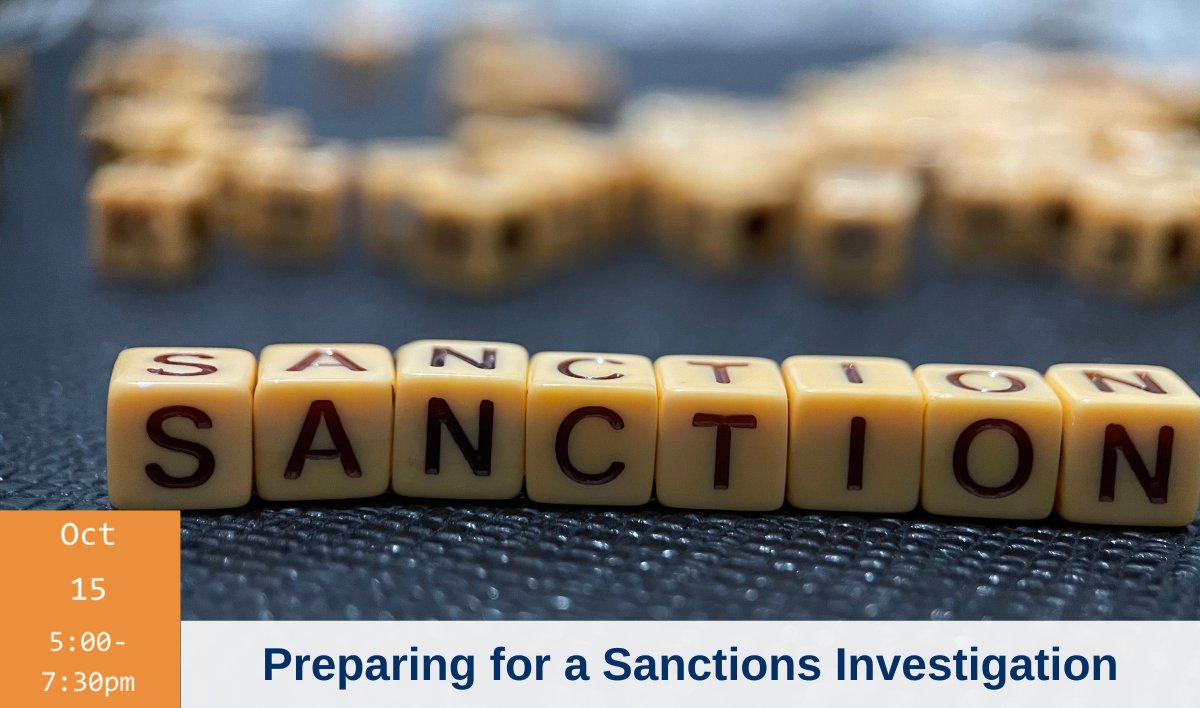 TOMORROW: Join WIIT for a discussion on sanctions investigations that will distill best practices for helping organizations manage risk. More details here: wiit.org/ev_calendar_da…