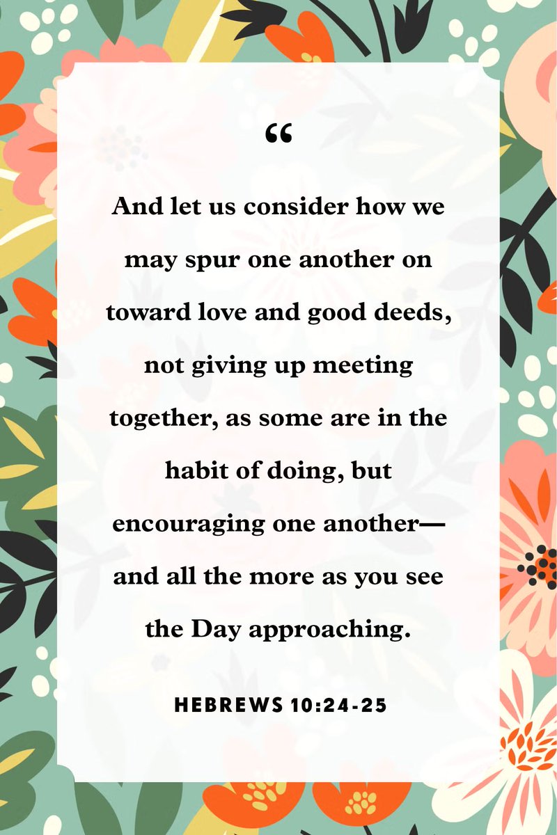 gracelandqueen's tweet image. We have no idea what crosses some people have to bear or how difficult their path in serving Christ is . Encourage one another , love your brother and sister in Christ . We all need it in these days.
God bless you 🙏
