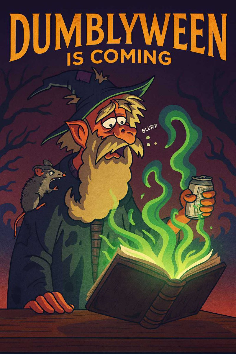 Dumbly_algo's tweet image. 📜 THE GRIMOIRE STIRS
Something ancient awakens beneath the dust.
The Codex hums with forbidden whispers.
Even Dumbly fears what’s about to rise.
🎃 DUMBLYWEEN IS COMING
#Dumblyween #Bluuurp