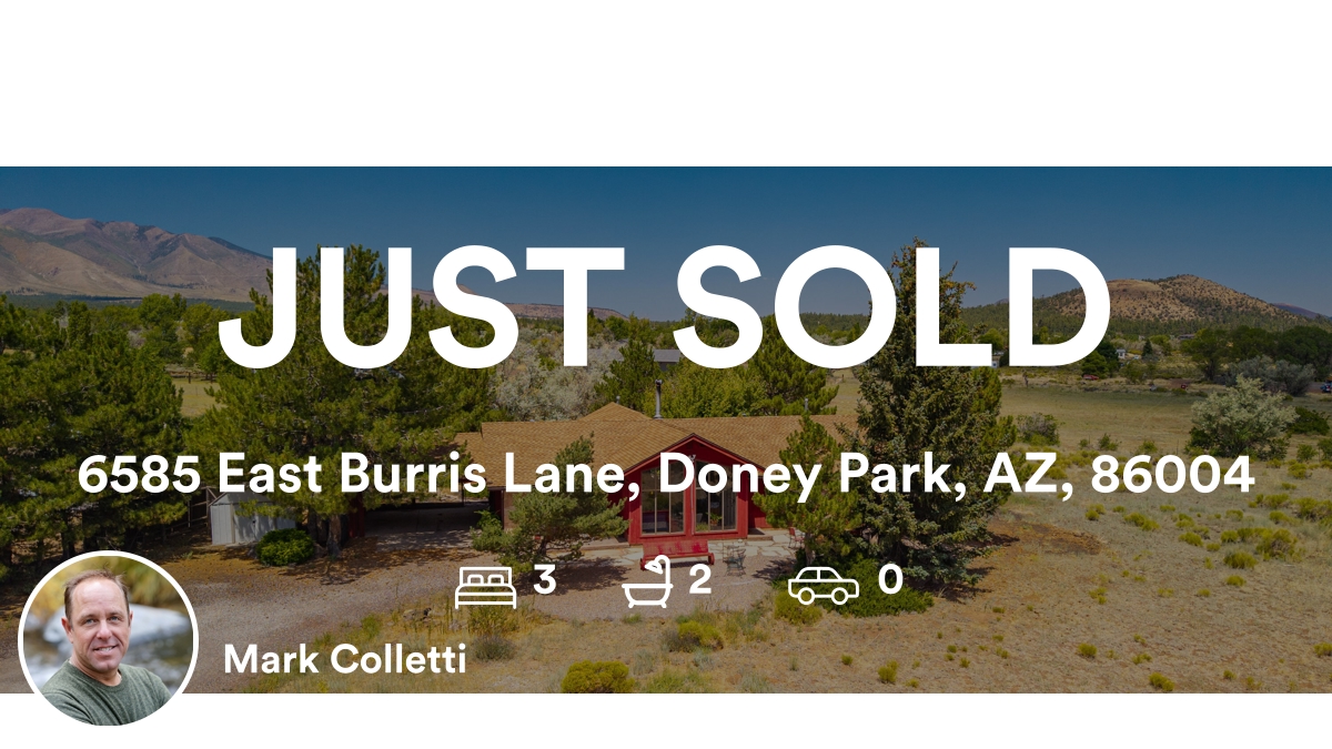markcolletti's tweet photo. 🛌 3 🛀 2
📍 6585 East Burris Lane, Doney Park, AZ, 86004

My latest sale on RateMyAgent.
ADRE SA681020000
https://t.co/ExVUsoRYxC

...
#ratemyagent #realestate https://t.co/pZ24wGUQgq