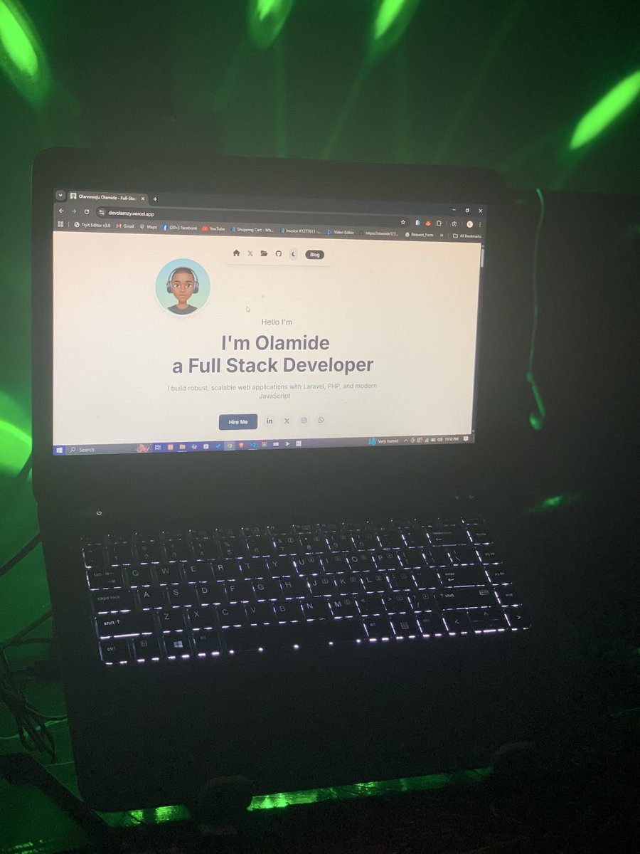 olamzyweb's tweet image. Hi, 👋
I develop responsive websites and applications for businesses and individuals
#WebDevelopment #CONNECT
