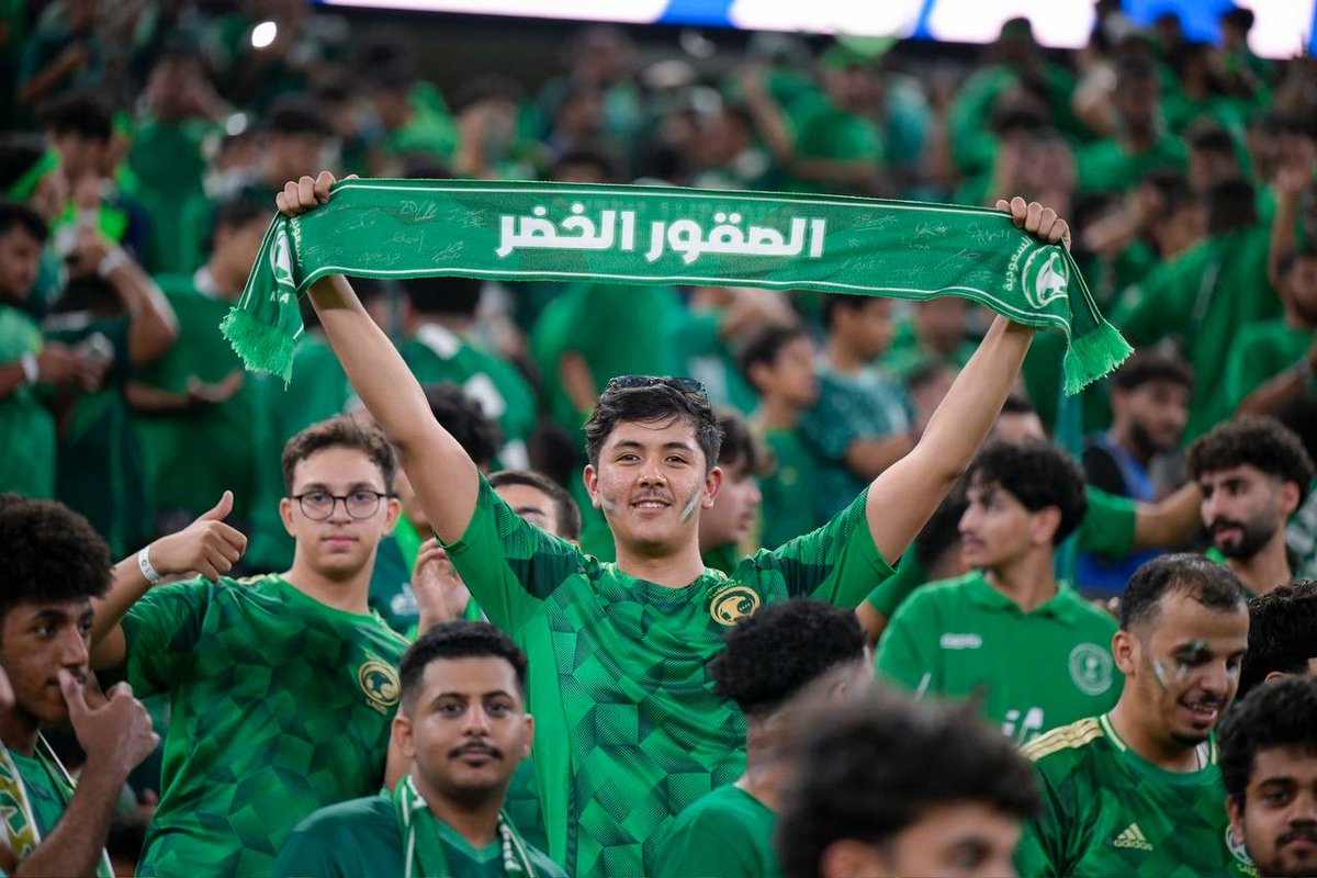 فرحـة وطن .. منتخب السعودية إلى كأس العالم 💚🇸🇦
ألف ألف مبروووك الى السعودية تأهل 💚💚💚

 #السعوديه_العراق
 #المنتخب_السعودي