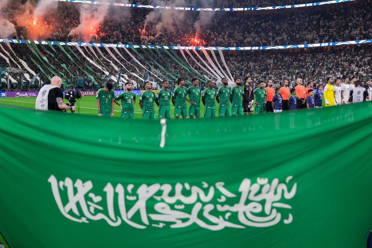 AbdullahGhalyo1's tweet photo. الاخضر إلى المونديال للمرة السابعة تاريخياً ..
مبروك للمملكة 💚 https://t.co/RpboGEU9SP