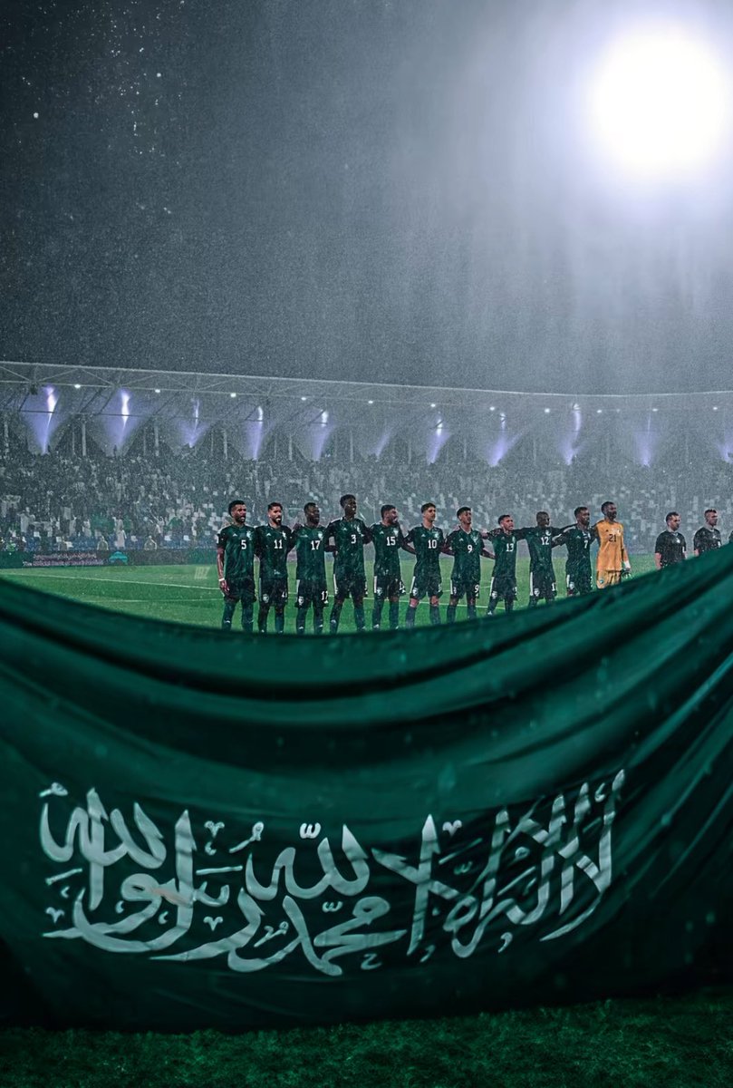 ألف مبرووووك لمنتخبنا الوطني تأهله إلى كأس العالم 😍 🇸🇦🇸🇦🇸🇦💚
#تصفيات_كاس_العالم2026 
#كأس_العالم_2026