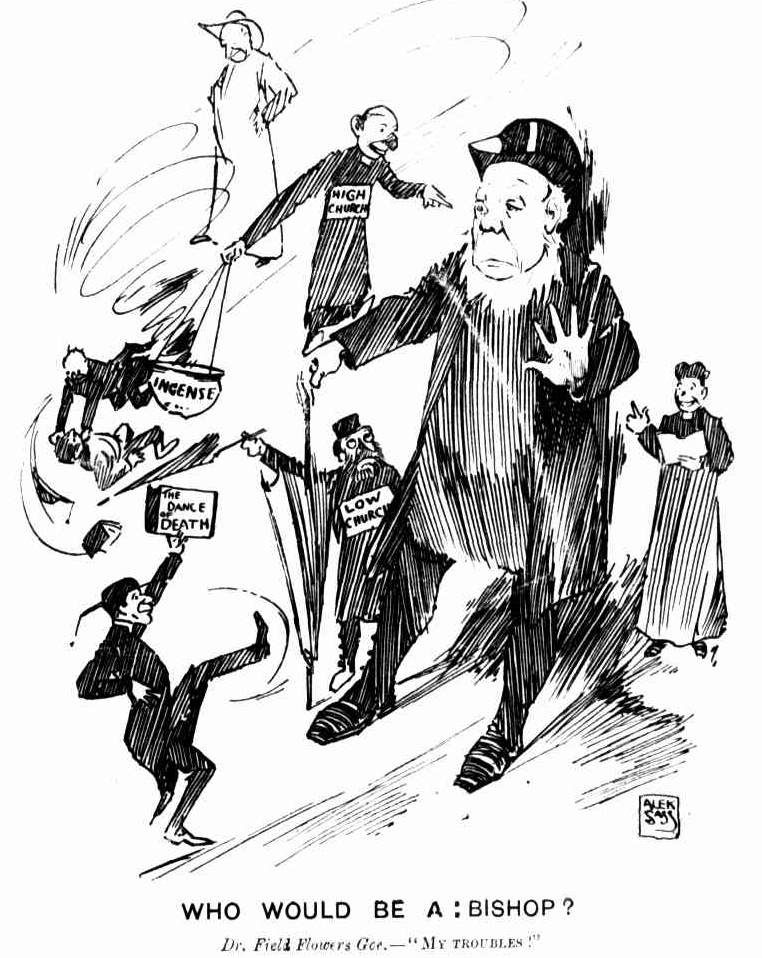 AustAnglican's tweet photo. 15 October 1901: resignation of the Rt Revd Field Flowers Goe (1832-1910), after 14 years as third Bishop of Melbourne; "remembered chiefly for his somewhat unusual names and for his daily prayer, 'Lord, don't let anything happen today*.'" #anglican #124years https://t.co/xIh4skg551