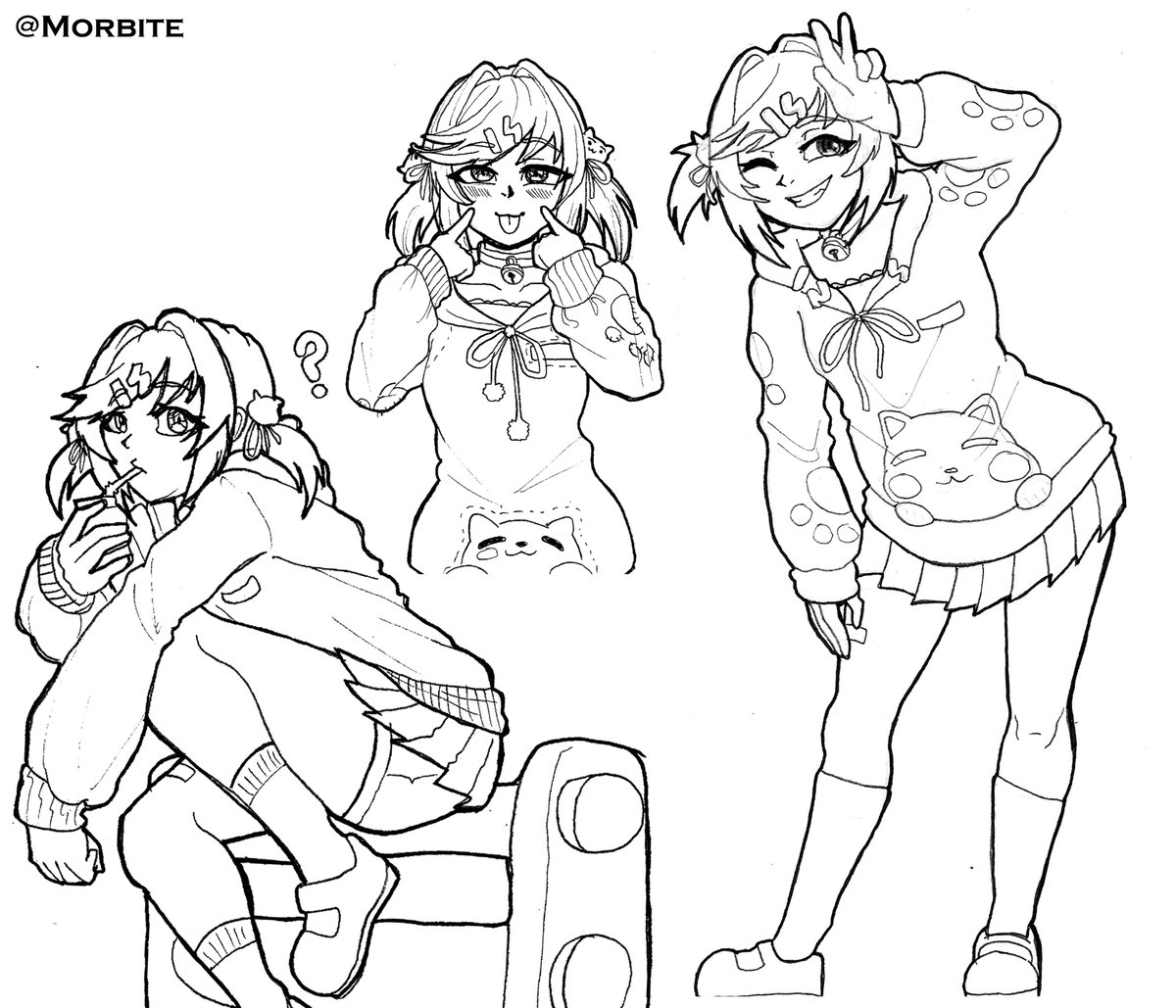 NATSUKI'S NEW OUFIT IS SO CUTE

#DDLC #natsuki #fanart #DDLCfanart