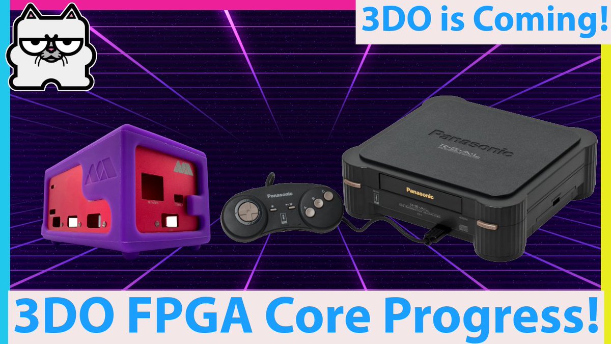 VEsoterica's tweet image. Recently Srg320 updated us all on the upcoming #3DO #MiSTerFPGA core and if you know me you know I am stoked for that! So let's see how its progressing and guess at when a core may appear (spoiler: I have no clue)...(vid in reply) #gaming #gamingnews #gaming_news