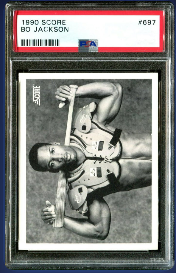 4SeamCards's tweet image. 🔥 Check out this classic!
Bo Jackson’s 1990 Score Baseball card — pure 90s hobby nostalgia.
See it on CardHedger 👇
👉 cardhedger.com
#BoJackson #BaseballCards #CardHedger #SportsCards
