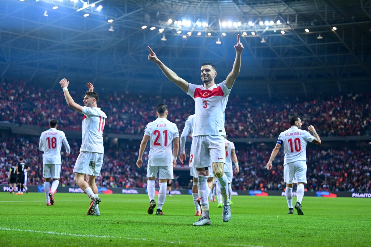 🇹🇷#BizimÇocuklar, Dünya Kupası Elemeleri’nde Gürcistan'ı 4-1 yenerek 9 puana ulaştı.