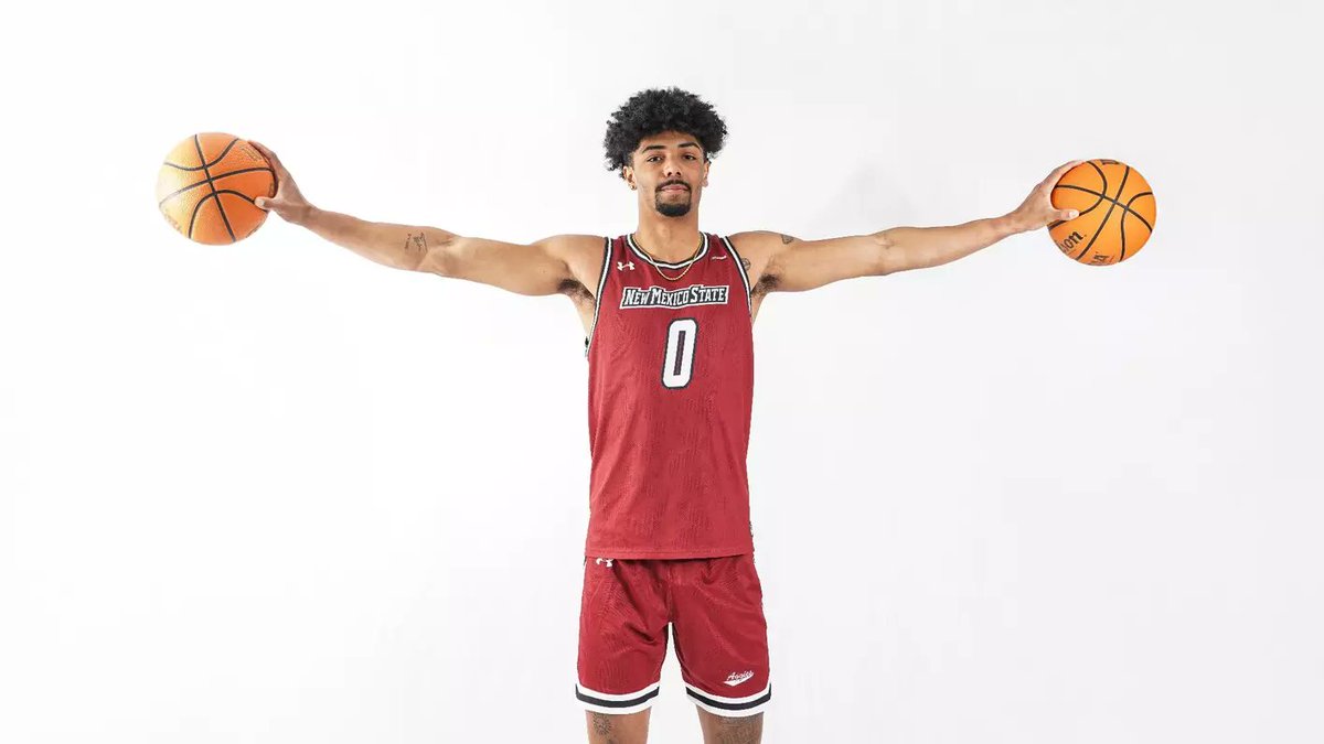 Nick_Coppola__'s tweet photo. Idaho transfer forward Julius Mims was NMSU's player rep at the CUSA Basketball Tipoff. Here's what he said brought him to Las Cruces:

"Just the winning culture and the process of winning that coach (Hooten) brings over here... You can't mess around every day. You've got to bring it. Bring your A-game every day, from the start of practice to the end of practice. There's no slacking off, and it keeps us on our toes, keeps us honest, and I feel like he's gonna we're gonna excel by the time it becomes March."