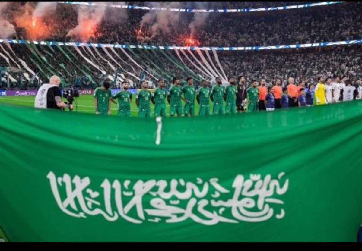 abofray7's tweet photo. سارعي للمجد والعلياء 💚💚

الحلم ليس سعودي ،،، الحلم ليس سعودي

الف الف مبروك للسعوديه حكومةً وشعباً التأهل لكأس العالم 🇸🇦🇸🇦

مبروك لكل الخليج والعرب تأهل #السعودية 

يا عمري السعودي…يا عمري السعودي 

#السعوديه_العراق 
#تصفيات_كاس_العالم2026 https://t.co/Ik0Afv3oHd