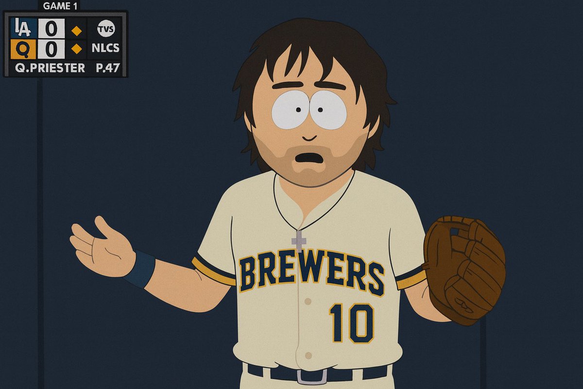 Let’s Go Brewers - Hit ‘em back in game 2. #NLCS